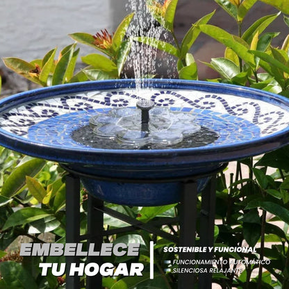 Fuente de agua cargada con energía solar - Fountain™